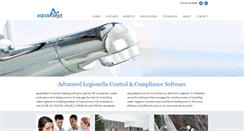 Desktop Screenshot of legionella-software.co.uk